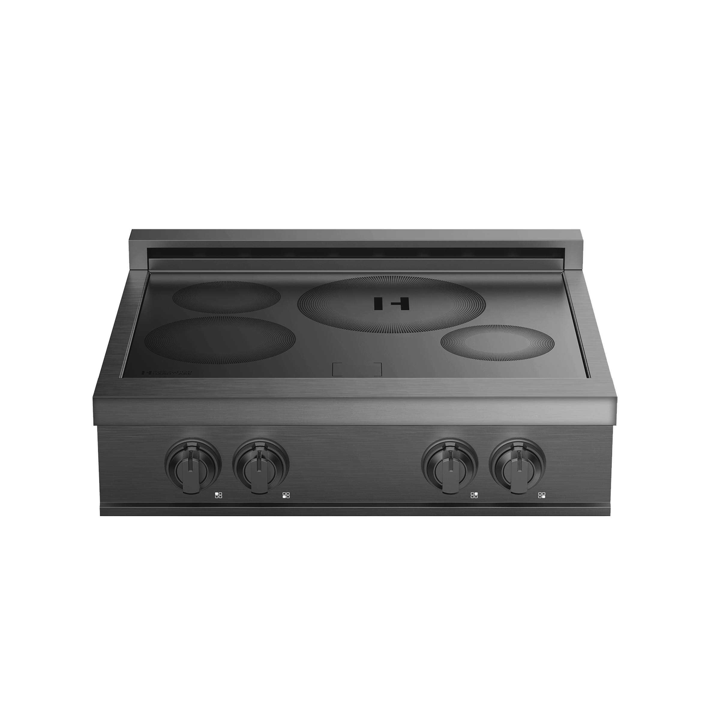 30″ Induction Cooktop – Black Stainless