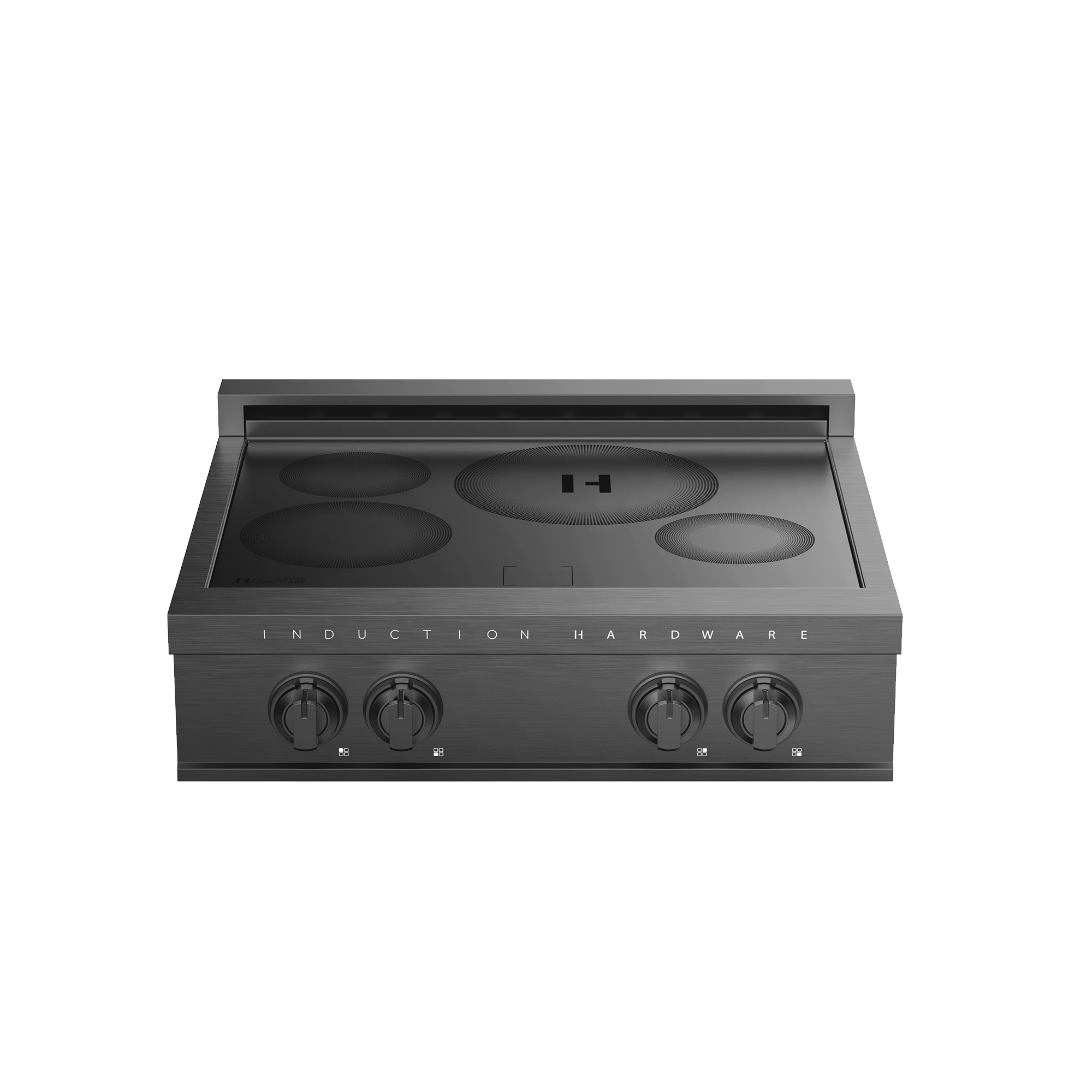 30″ Induction Cooktop – Black Stainless