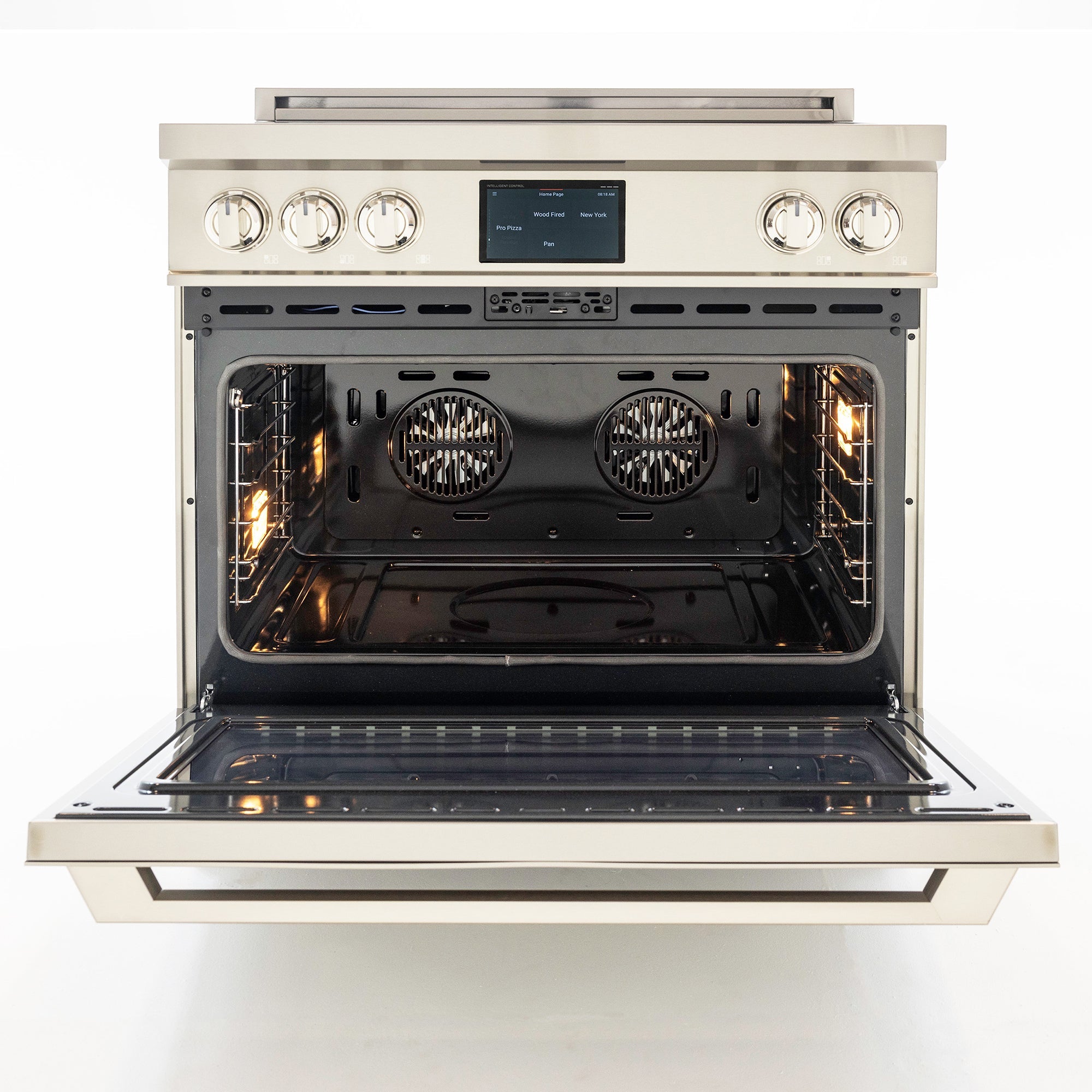 36″ Professional Induction Range – Stainless Steel