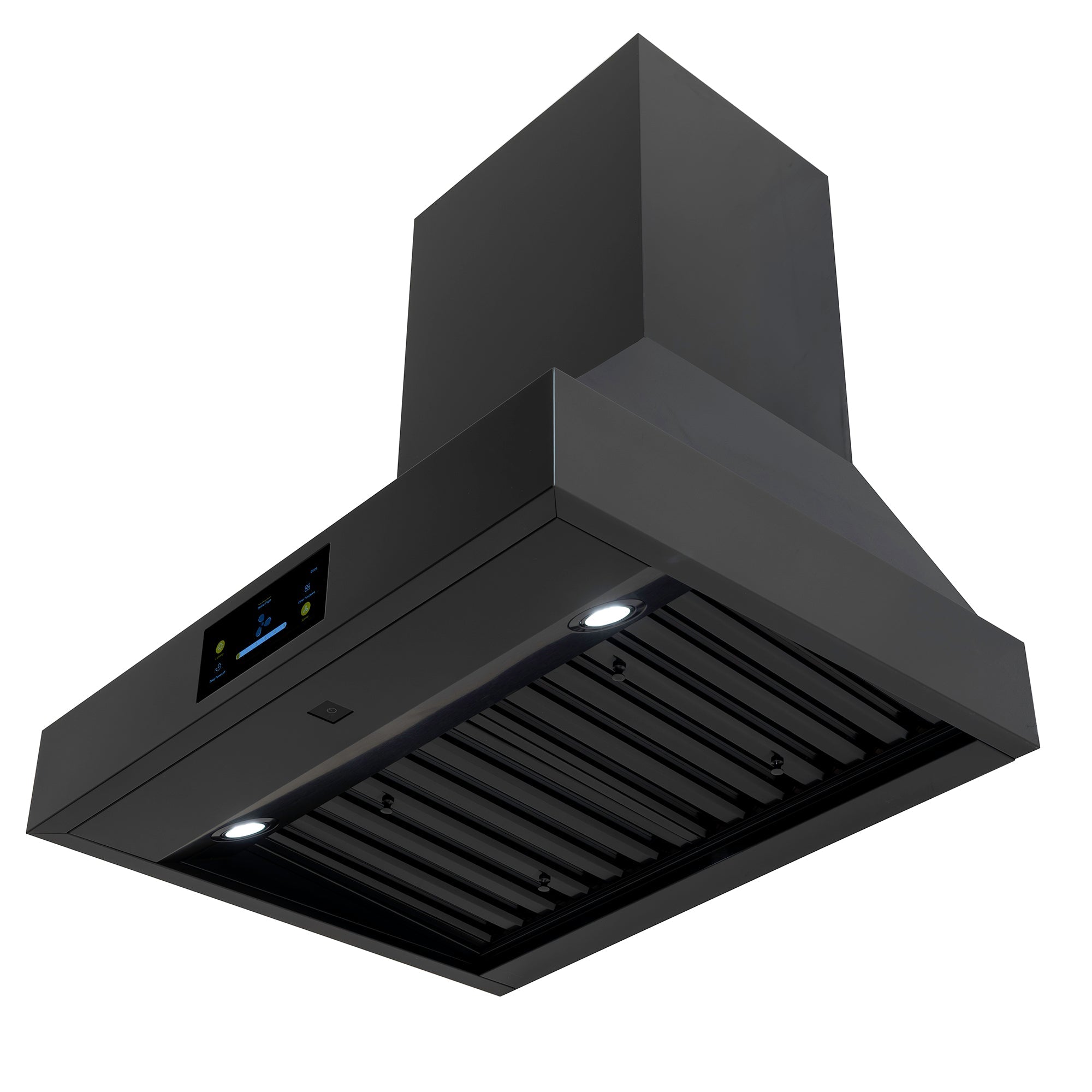 30″ Professional Range Hood – Black Stainless