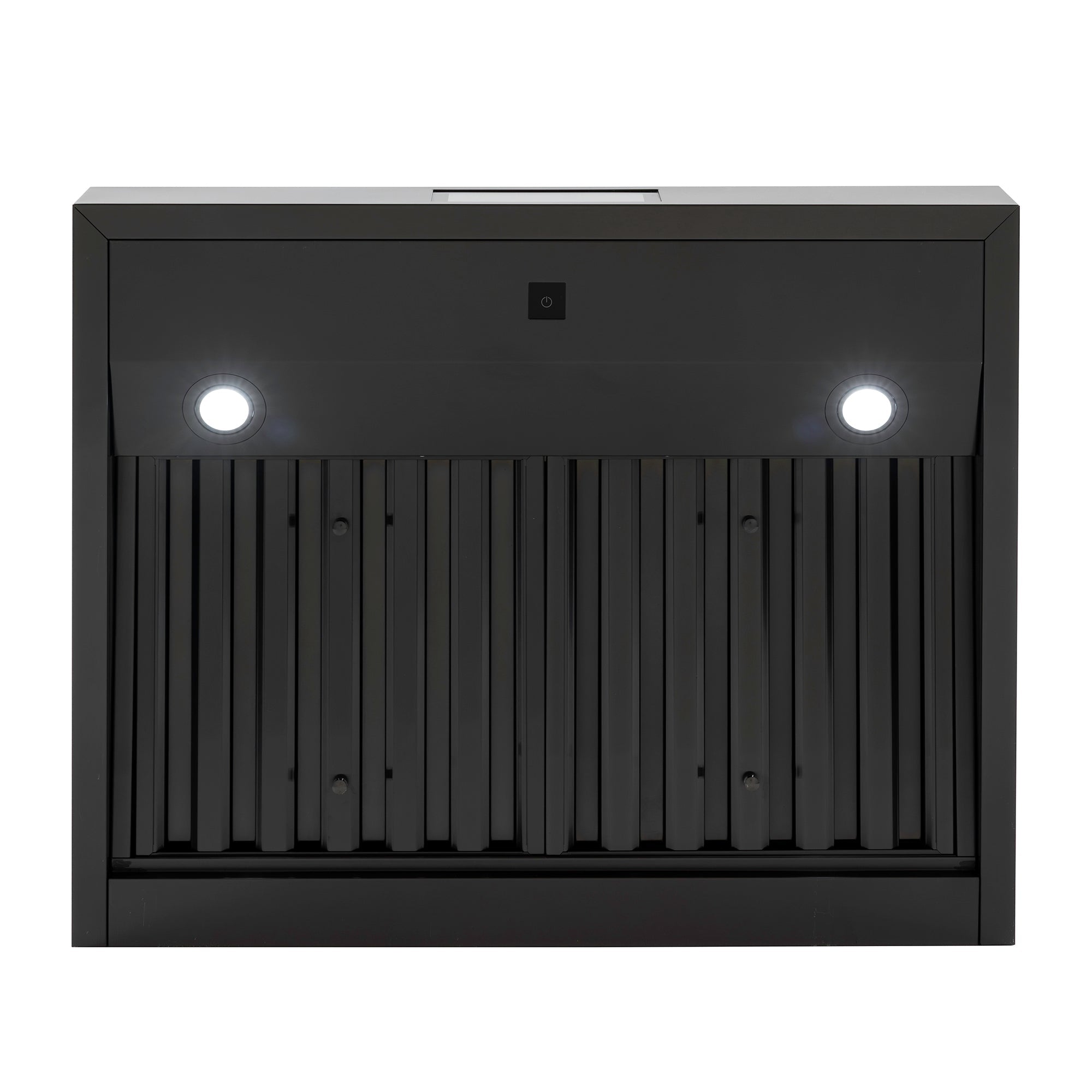 30″ Professional Range Hood – Black Stainless